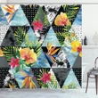 Exotic Geometrical Shower Curtain Shower Curtain