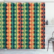 Half-pattern Rings Shower Curtain Shower Curtain