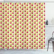 Abstract Beetroots Shower Curtain Shower Curtain