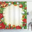 Abstract Christmas Tree Shower Curtain Shower Curtain
