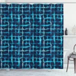 Pool Inspired Design Shower Curtain Shower Curtain
