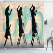 Graffiti Artist Shower Curtain Shower Curtain