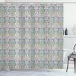Colorful Damask Pattern Shower Curtain Shower Curtain