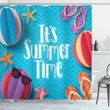 Its Summer Time Funny Shower Curtain Shower Curtain