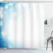 Gradient Effect Blurred Spots Shower Curtain Shower Curtain