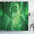 Abstract Swirling Spirals Shower Curtain Shower Curtain