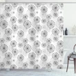 Dandelion Motif Shower Curtain Shower Curtain