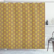 Baroque Damask Motif Shower Curtain Shower Curtain