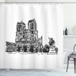 Hand Drawing Shower Curtain Shower Curtain