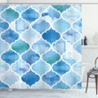 Abstract Moroccan Shower Curtain Shower Curtain
