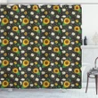 Daisy Buds Sunflower Shower Curtain Shower Curtain