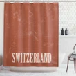 Outline Classic Design Shower Curtain Shower Curtain