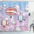 Zeppelins In The Sky Shower Curtain Shower Curtain