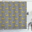 Scooters And Stars Shower Curtain Shower Curtain