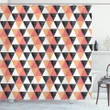 Pastel Triangles Shower Curtain Shower Curtain