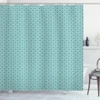 Four-petal Flower Shape Shower Curtain Shower Curtain