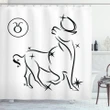 Animals Horoscope Shower Curtain Shower Curtain