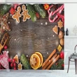 Spices Biscuits Shower Curtain Shower Curtain