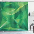 Geometric Crystal Shower Curtain Shower Curtain