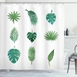 Tropical Tree Foliage Shower Curtain Shower Curtain