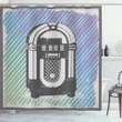 Vintage Music Box Party Shower Curtain Shower Curtain