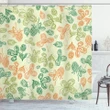 Floral St Patrick's Day Art Shower Curtain Shower Curtain