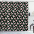 Spotted Fungi And Hedgehog Shower Curtain Shower Curtain