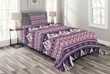 Nordic Nighttime Composition Pattern Printed Bedspread Set Home Decor