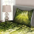 Scenic Morning In Nature Printed Bedspread Set Home Decor