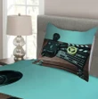 Camera Clapper Printed Bedspread Set Home Decor
