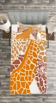 Wildlife In Africa Pattern Printed Bedspread Set Home Decor