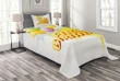Baby Theme Party Words Pattern Printed Bedspread Set Home Decor