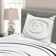 Modern Sesign Pattern Printed Bedspread Set Home Decor