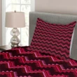 Ethnic Chevrons In Warm Tones Pattern Printed Bedspread Set Home Decor