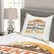 Sun Mountains Words Pattern Printed Bedspread Set Home Decor