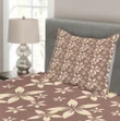Pastel Spring Bouquet Pattern Printed Bedspread Set Home Decor