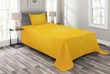 Modern Sunshine Circle Printed Bedspread Set Home Decor