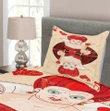 Queen Cards Red Hair Pattern Printed Bedspread Set Home Decor