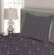 Stripy And Hipster Spotted Pattern Printed Bedspread Set Home Decor
