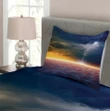Apocalyptic Sky View Printed Bedspread Set Home Decor