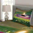 Wish Holiday Printed Bedspread Set Home Decor