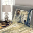 Wrecked Wall Unique Pattern Printed Bedspread Set Home Decor