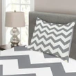Geometrical Zigzag Stripes Pattern Printed Bedspread Set Home Decor