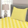 Circles Geometric Art Printed Bedspread Set Home Decor