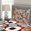 Funk Lava Flowers Forms Pattern Printed Bedspread Set Home Decor
