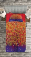 Eastern Artwork Colorful Pattern Printed Bedspread Set Home Decor
