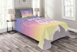 Mountains And Dreamy Sky Printed Bedspread Set Home Decor
