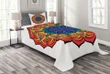 Boho Flowers Printed Bedspread Set Home Decor