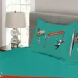 Man Breaks Free Desk Printed Bedspread Set Home Decor