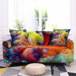 Colorful Watercolor Art Pattern Home Decoration For Living Room Sofa Cover